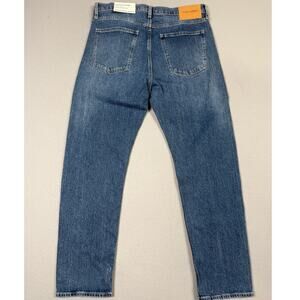 Calvin Klein Men's Standard Straight-Fit Stretch Jeans, Tinted Stone 33x30 $90